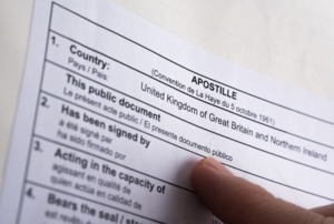 Notary apostille Epsom